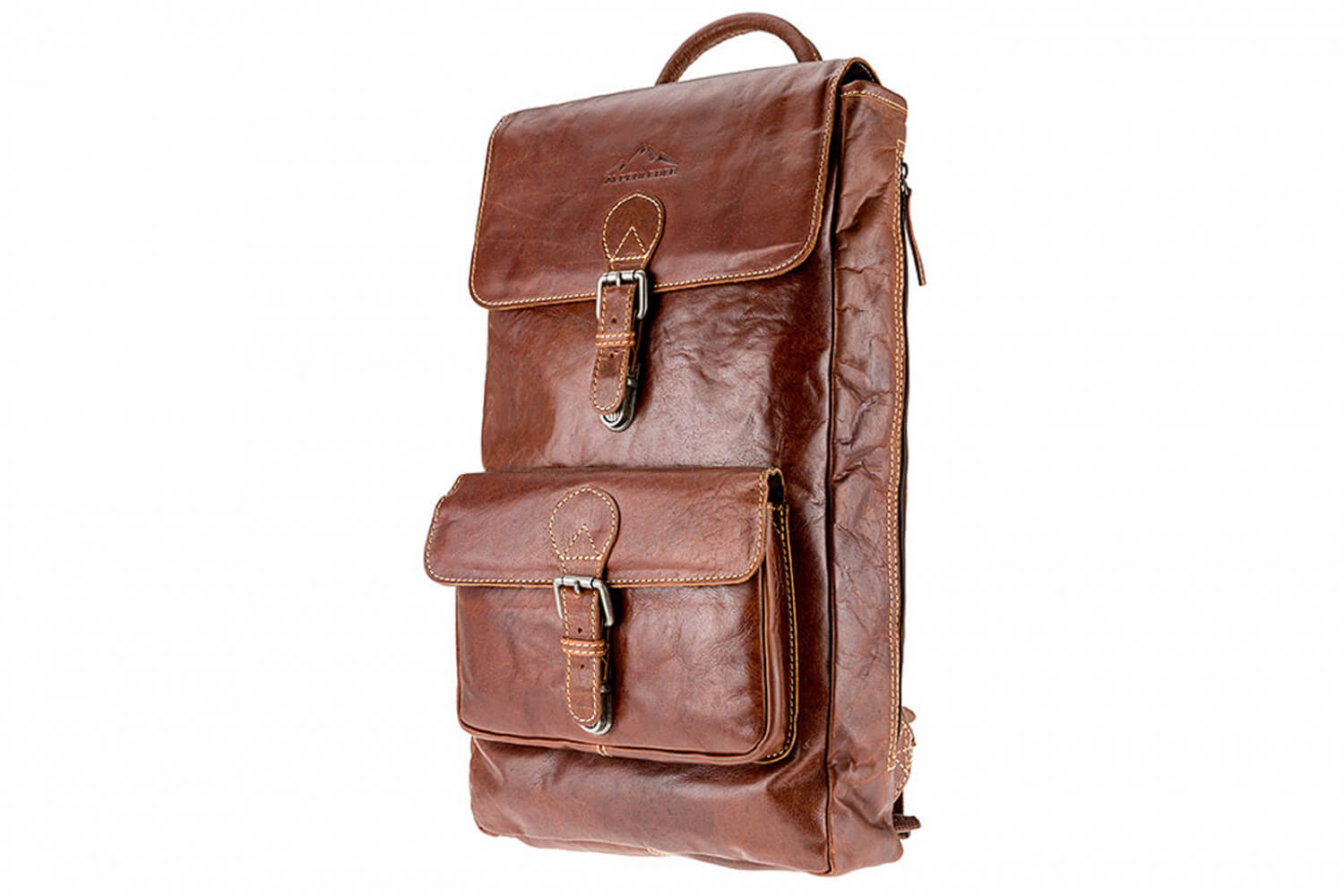 Alpenleder Rucksack Backpack Scrambler cognac