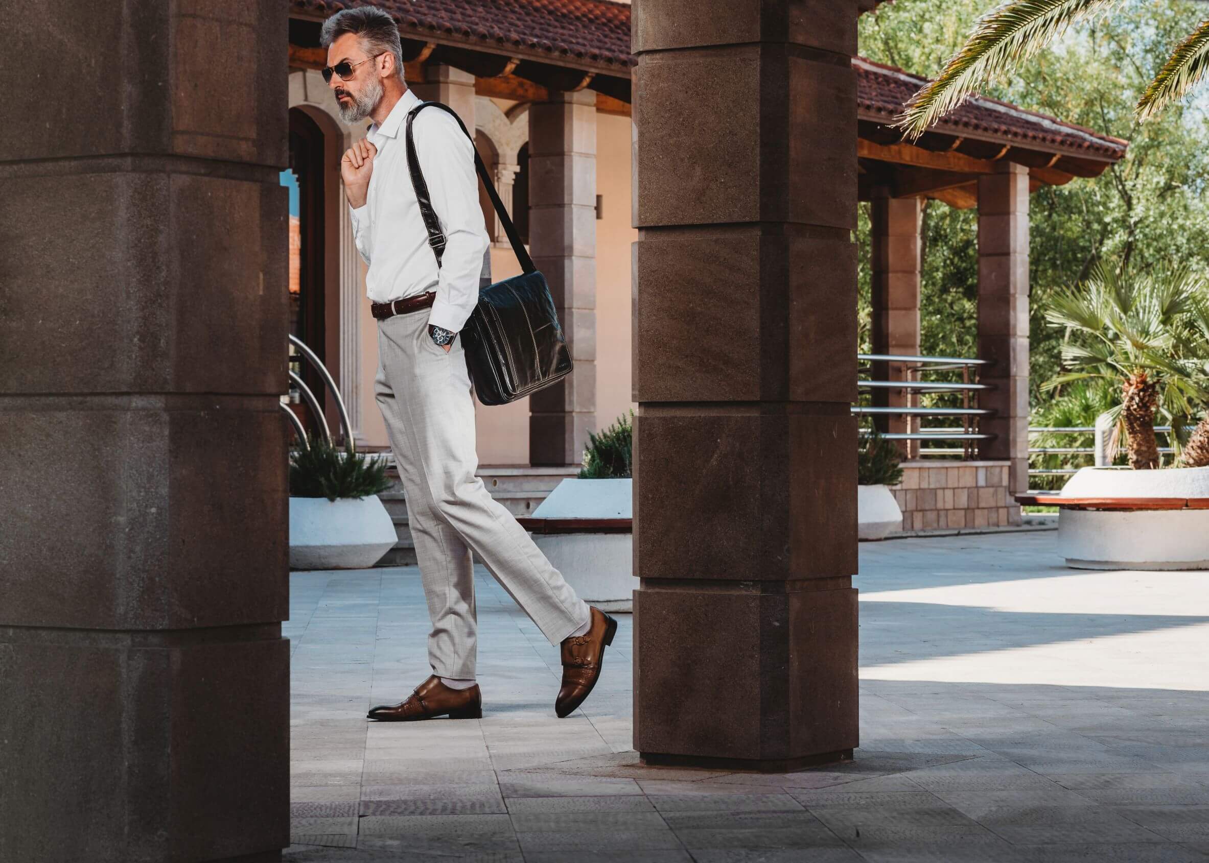 Alpenleder Messenger Bag "Atlanta" Business Tasche