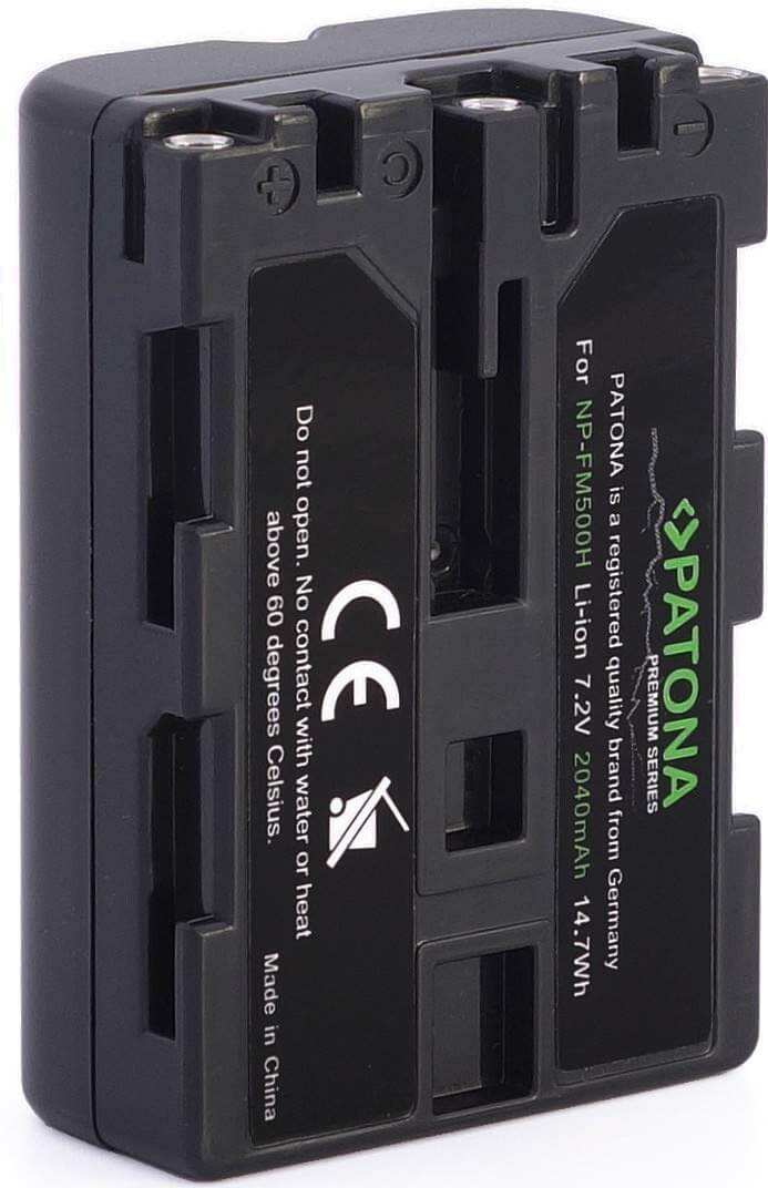 Patona Premium Ersatz für Akku Sony NP-FM500H