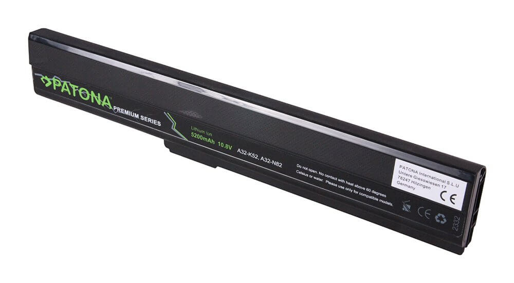 Patona Premium Ersatz für Akku Asus A40J...