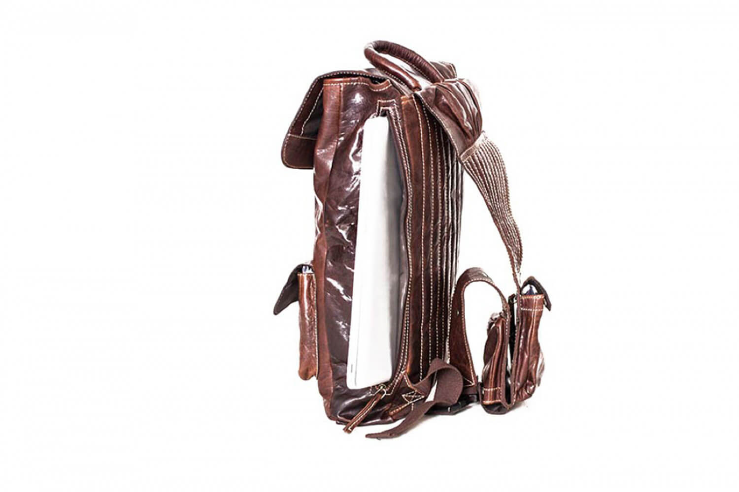 Alpenleder Rucksack Backpack Scrambler brandy