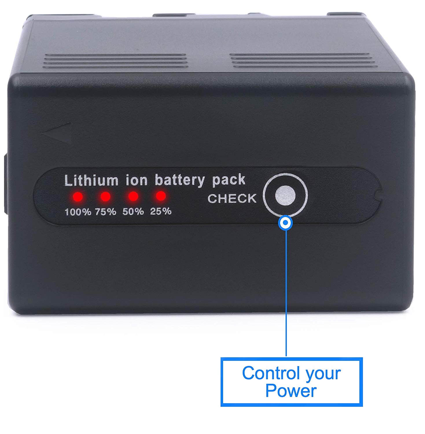 Baxxtar Ersatz für Akku Sony BP-U60 BP-U65 Black Series