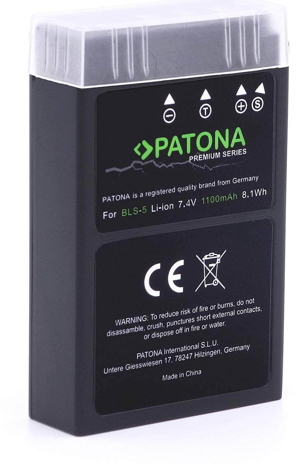 Patona Premium für Akku Olympus BLS-5