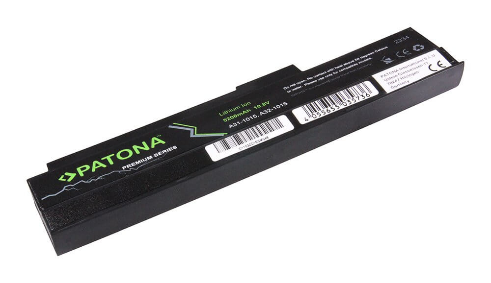 Patona Premium Ersatz für Akku Asus Eee pc