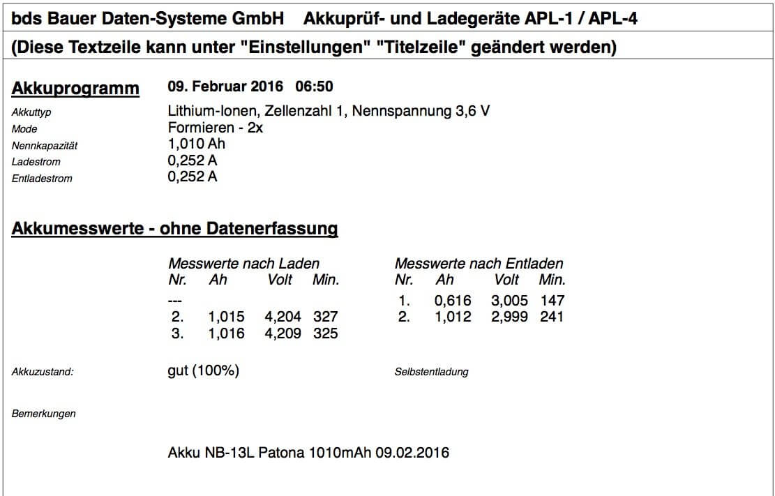 Patona Ersatz für Akku Canon NB-13L