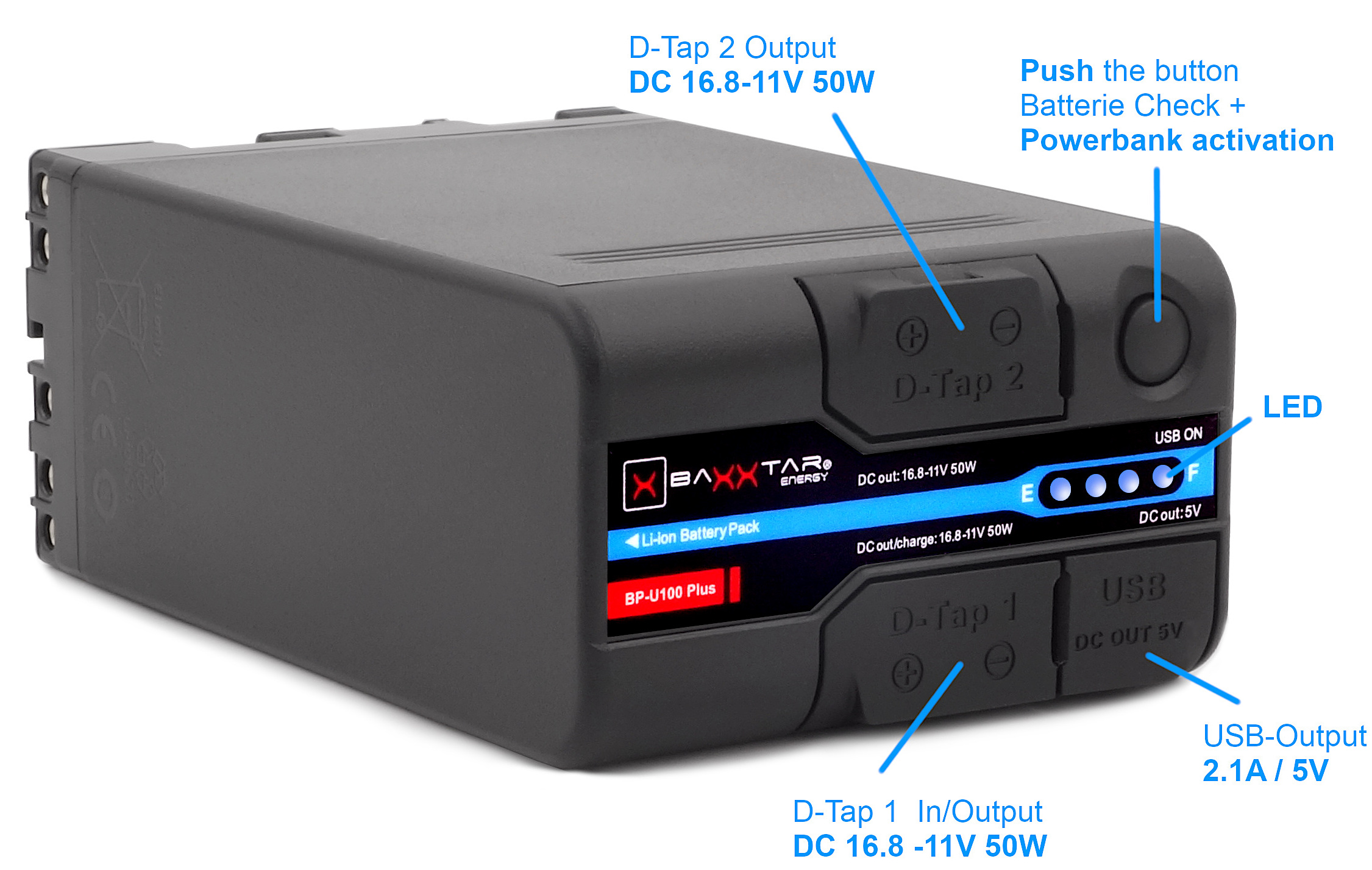 Baxxtar BP-U100 Plus