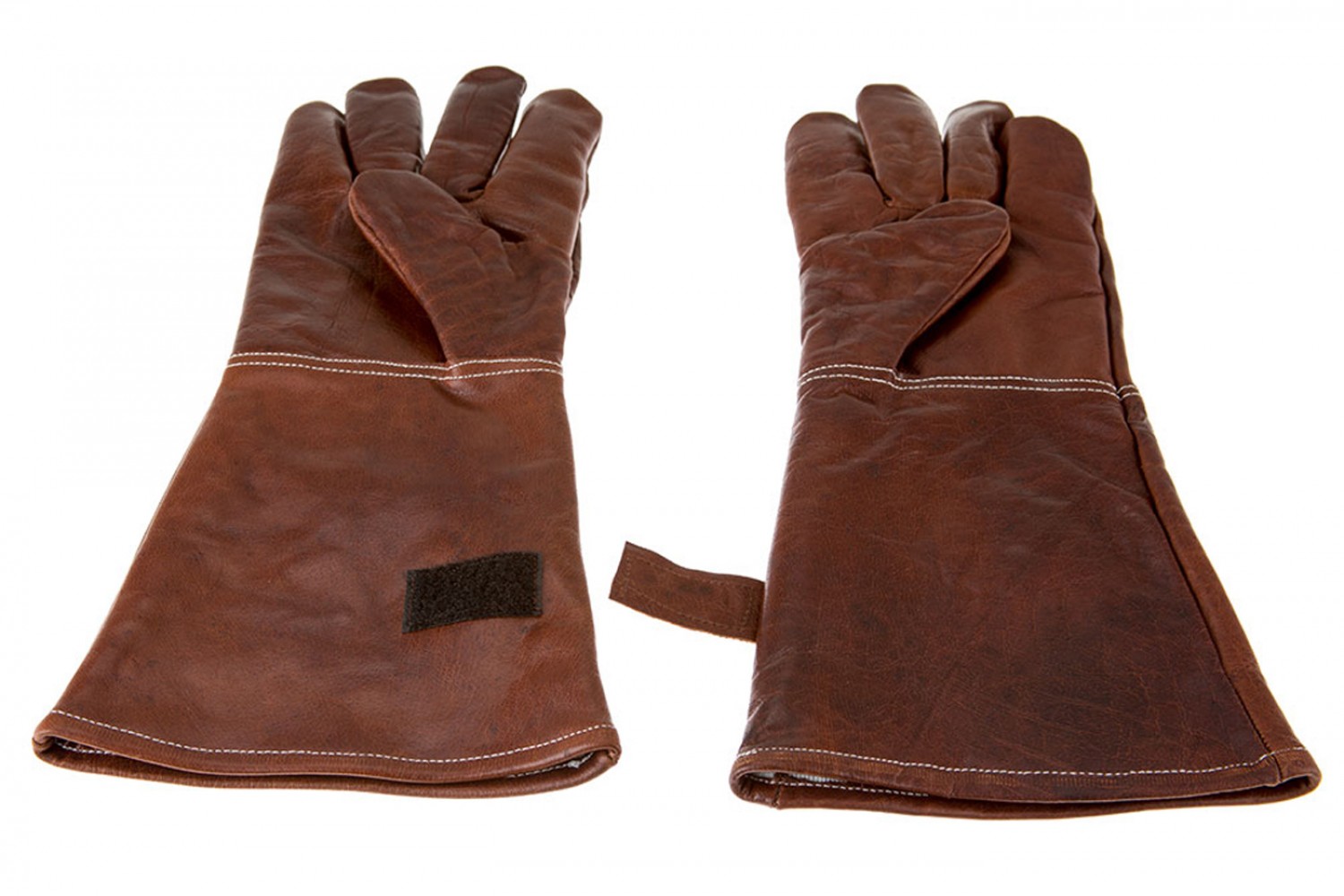 Alpenleder Grillhandschuh Alpenglühen cognac