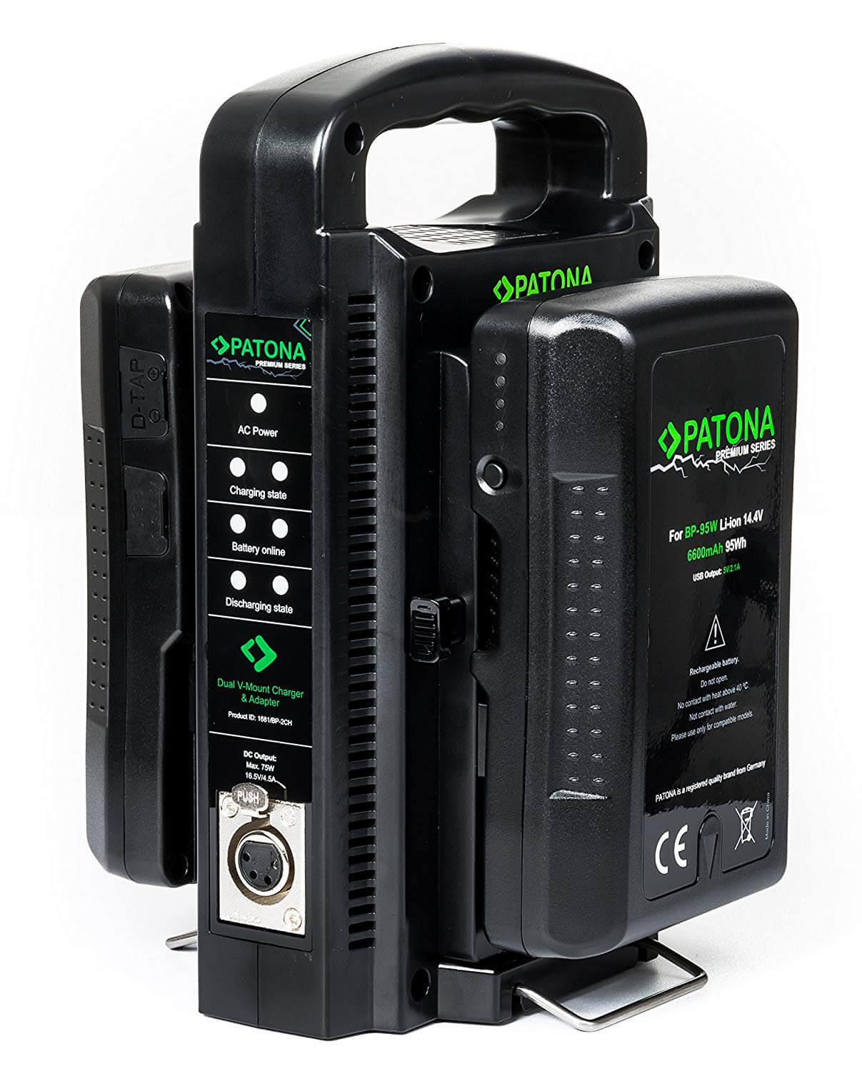 Patona 2Kanal Ladegerät für VMount Akkus