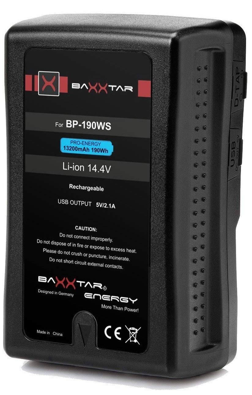 Baxxtar V-Mount Akku - BP-190WS