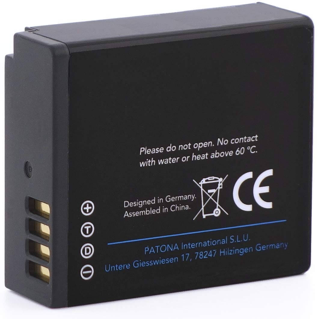 Patona Platinum Ersatz für Akku Panasonic DMW-BLG10 / Leica Akku BP-DC 15