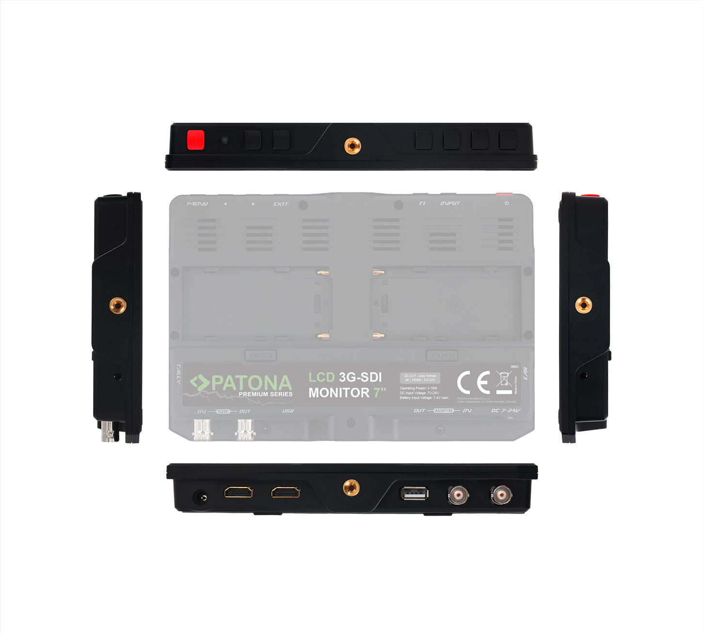 Patona 7 Zoll Monitor