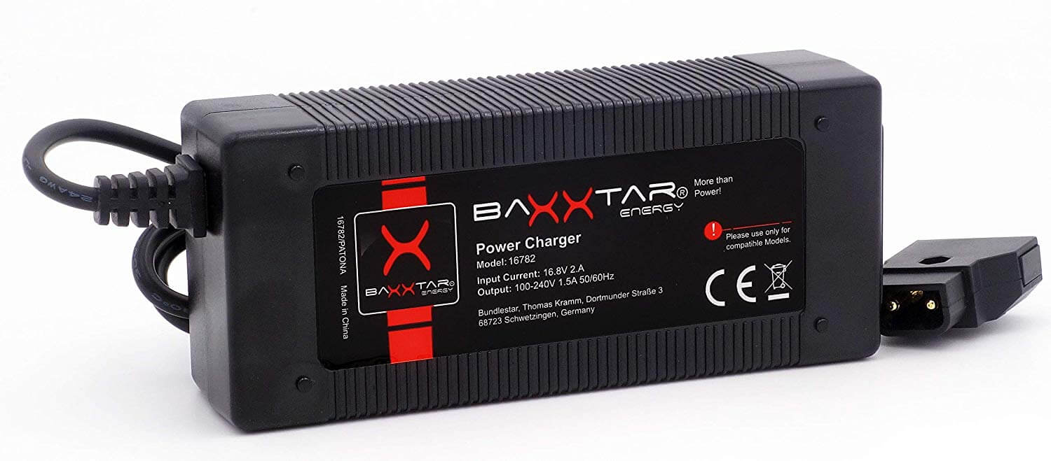 Baxxtar D-Tap Ladegerät für V-Mount Akkus