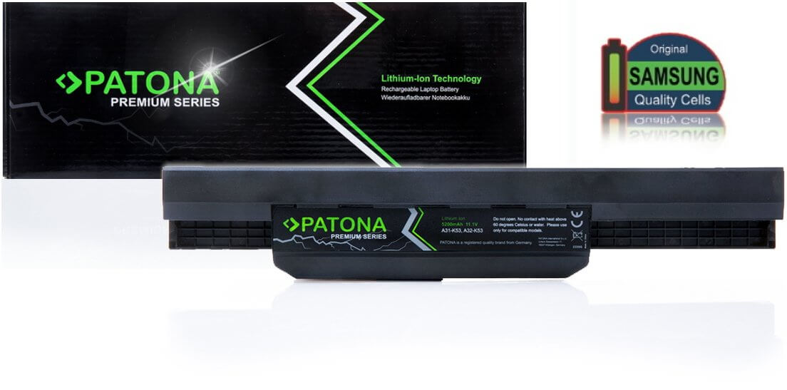 Patona Premium Erstaz für Akku Asus P53E