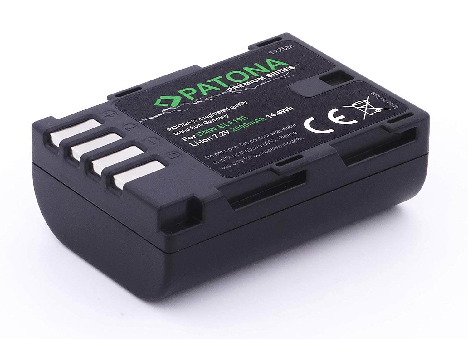 Patona Premium Ersatz für Akku Panasonic DMW-BLF19 / Sigma BP-61