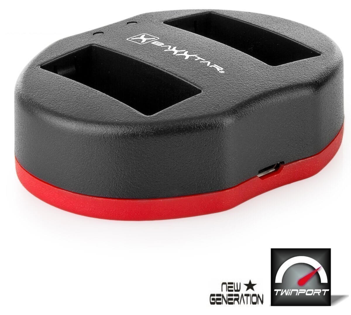 Baxxtar Twinport für Akku Canon LP-E8