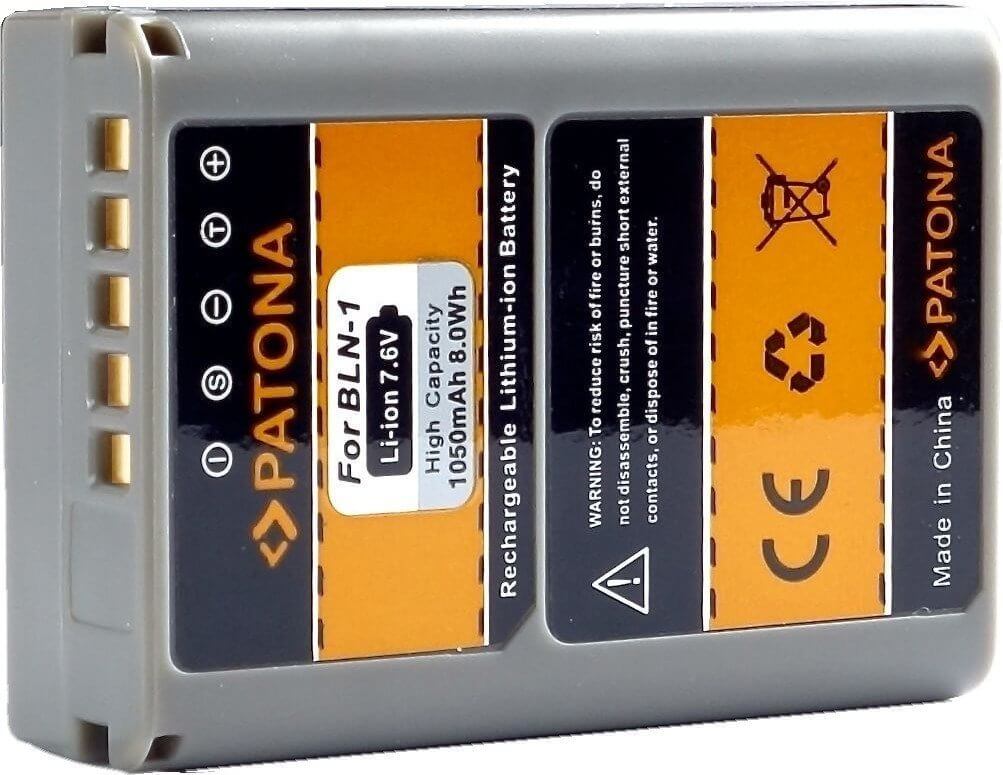 Patona Ersatz für Akku Olympus BLN-1