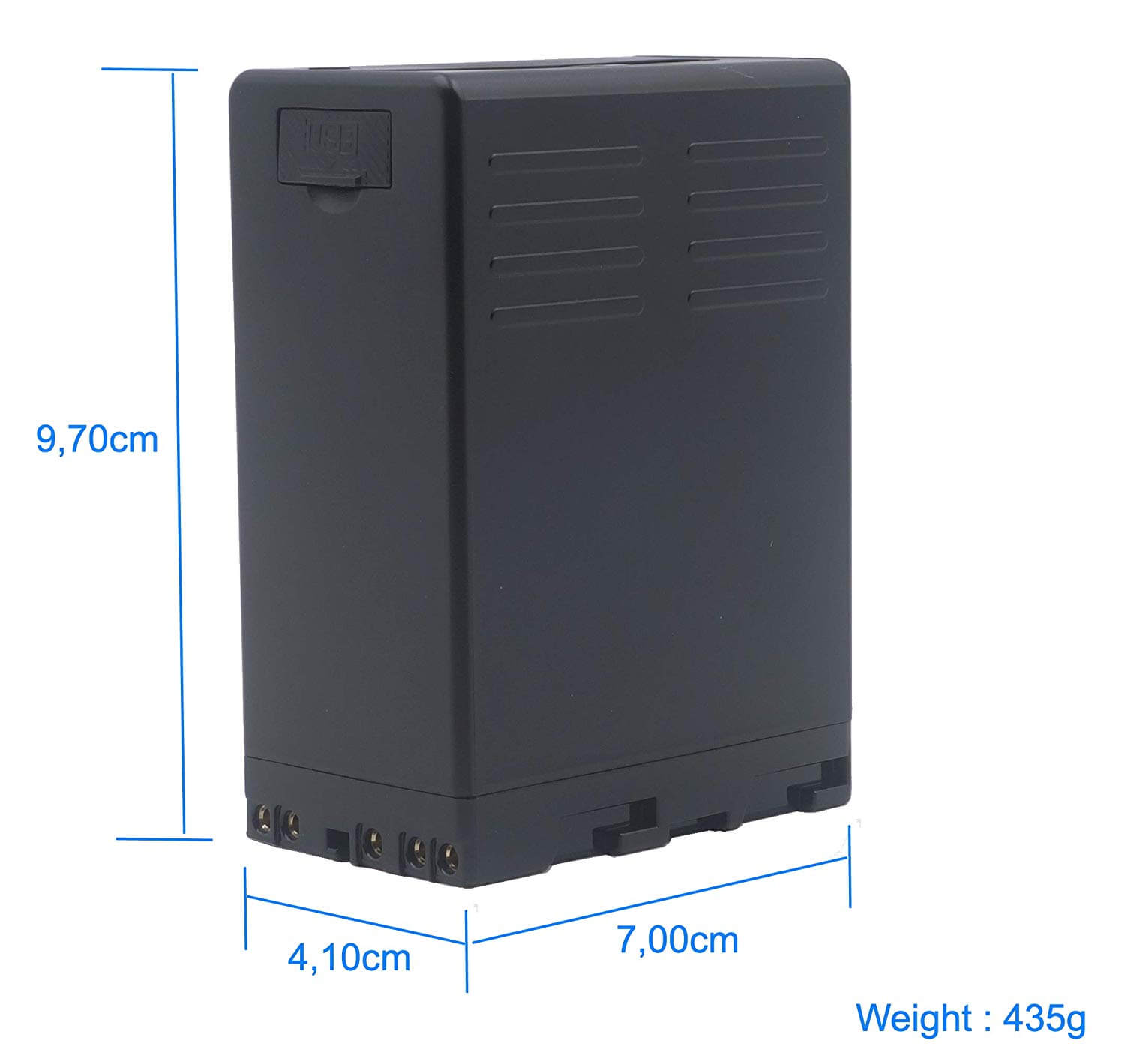 Baxxtar Ersatz für Akku Sony BP-U60 BP-U65 Black Series